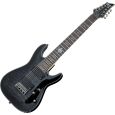 Schecter Damien Elite 8 See Thru Black E-Gitarre Thumbnail 1