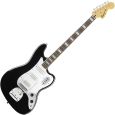 Fender Squier Vintage Modified Bass VI BLK E-Bassgitarre Thumbnail 1