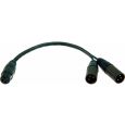 Klotz Y-Kabel XLR female / 2 XLR male 0,2 m Neutrik Thumbnail 1