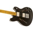 Fender Starcaster Bass MN Black E-Bassgitarre Thumbnail 4