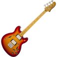 Fender Starcaster Bass MN Aged Cherry Burst E-Bassgitarre Thumbnail 1