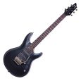 Gain Elan Standard Tremolo Black Satin E-Gitarre Thumbnail 1