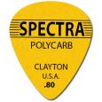 Clayton Spectra Plektrum 0,80 mm, gelb Thumbnail 1