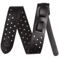 Fender Gurt Leather Punched Holes BLK Thumbnail 1