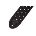 Fender Gurt Leather Punched Holes BLK Thumbnail 2