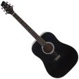 Stagg GUITARS WG-200LH Westerngitarre Black Lefthand Thumbnail 1