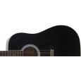 Stagg GUITARS WG-200LH Westerngitarre Black Lefthand Thumbnail 4