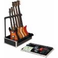 Rockcase RC 23140 B Effekt Pedal Flight Case mit 5-fach Gitarrenständer Thumbnail 1