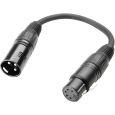 DMX Adapter XLR female 5 Pol auf XLR male 3 Pol 0,2 m Thumbnail 1