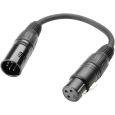 DMX Adapter XLR male 5 Pol auf XLR female 3 Pol 0,2 m Thumbnail 1