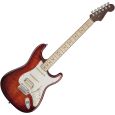 Fender Select Stratocaster HSS Exotic Stain Flame, Bing Cherry Burst Thumbnail 1