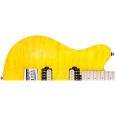 Sterling S.U.B. Axis Trans. Yellow E-Gitarre Thumbnail 2