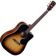 Alvarez RD26CESB Dreadnought Electric/Cutaway Westerngitarre inkl. Gigbag Thumbnail 1