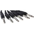 Alpha Audio Patchkabel 0,6 m, 6,3 mm Stereoklinke - 6er Pack Thumbnail 4