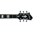 Hagstrom Viking Deluxe Custom Black Cherry Flame E-Gitarre Thumbnail 5