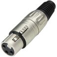 Hotwire XLR-Stecker 3-pol. female