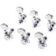 Schaller M6 135 3L/3R Locking 19,5mm Large Metal Chrome Mechaniksatz Thumbnail 1