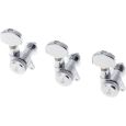 Schaller M6 135 3L/3R Locking 19,5mm Large Metal Chrome Mechaniksatz Thumbnail 3