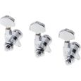 Schaller M6 135 3L/3R Locking 19,5mm Large Metal Chrome Mechaniksatz Thumbnail 4