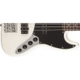 Fender Modern Player Jazz Bass Olympic White Satin E-Bassgitarre Thumbnail 2