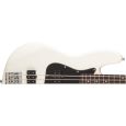 Fender Modern Player Jazz Bass Olympic White Satin E-Bassgitarre Thumbnail 3