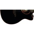 LAG Tramontane 100 Auditorium Cutaway Black Westerngitarre Thumbnail 2