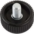 K&M Rändelschraube M6x12 schwarz m. Logo Thumbnail 2