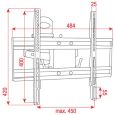 DMT PLB-4 Wandhalterung für Plasma/LCD TV 23-37 Zoll Thumbnail 4