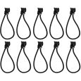 Daddario PW-ECT-10 Cable Ties Elastische Kabelbinder (10er Pack) Thumbnail 1