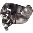 Guitar Grip Wandhalter GS1 Serie Pewter Left Gitarrenwandhalter Thumbnail 1