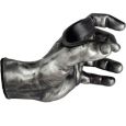 Guitar Grip Wandhalter GS1 Serie Pewter Left Gitarrenwandhalter Thumbnail 3