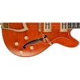 Hagstrom Viking Deluxe Custom Mandarin Flame E-Gitarre Thumbnail 3