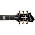 Hagstrom Viking Deluxe Custom Mandarin Flame E-Gitarre Thumbnail 5