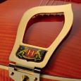 Hagstrom Viking Deluxe Custom Mandarin Flame E-Gitarre Thumbnail 6