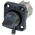 NEUTRIK CAT6 Einbaubuchse NE 8 FDX-P6-W Thumbnail 3