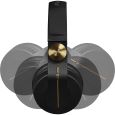 Pioneer HDJ-700 Mattschwarz mit goldenem Streifen Thumbnail 2