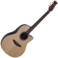 Ovation AB24-4 Balladeer Mid Cutaway Natural Thumbnail 1