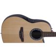 Ovation AB24-4 Balladeer Mid Cutaway Natural Thumbnail 3