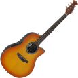 Ovation AB24-HB Balladeer Mid Cutaway Honey Burst Thumbnail 1