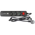Adam Hall 8747S3USB Steckdosenleiste 3-fach mit USB-Ladebuchsen Thumbnail 1