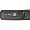 Adam Hall 8747S3USB Steckdosenleiste 3-fach mit USB-Ladebuchsen Thumbnail 3