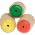 Rohema 61808 Glöckchenshaker 3er Set rot gelb grün Thumbnail 2