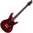 FGN Expert Elan Flamed Transparent Red E-Gitarre Thumbnail 1