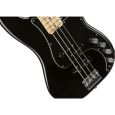 Fender American Elite Prec Bass MN BLK Thumbnail 3