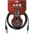Klotz M1 XLR male / Klinke stereo 1 m Amphenol schwarz Thumbnail 1