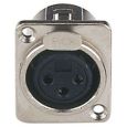 DAP Audio XLR 3-pol Einbaubuchse Thumbnail 1
