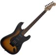 Fender Squier Bullet Strat Trem HSS 2TS BLK HDW Limited Edt. Thumbnail 1