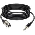 Klotz M1 Mikrofonkabel XLR 3 female Jack 3p sw 1 m Thumbnail 2