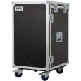 KORN Case Winkelrack 16+2 HE / 10 HE tief mit Rollen Casebau Thumbnail 1