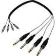 Exploding Shed 4-fach Multicore 6,3mm/3,5mm Mono 2,0m Thumbnail 1
